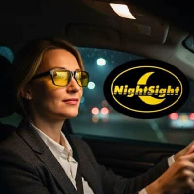 Auto Nachtbril NightSight PRO™ | Veiliger De Weg Op | Anti-Verblindings Autorijbril