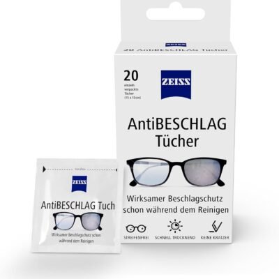 ZEISS ClearPRO Doekjes Anti-Condens Bril Reinigingsdoekjes Helder Zicht Zonder Te Beslaan Voor Alle Brillen Camera Ski Sport Duikbrillen enz 3